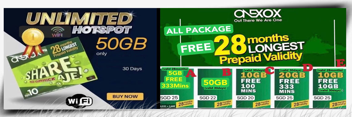 XOX Malaysia Sim Card